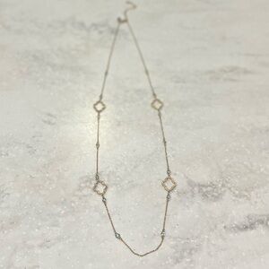Kate Spade gold scatter necklace